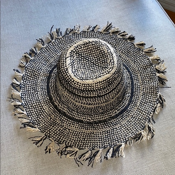 Vintage Straw Hat One Size